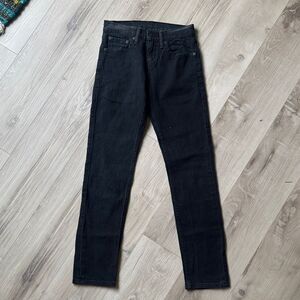 Levi’s 511 Black Straight Leg Jeans Size 26 x 30